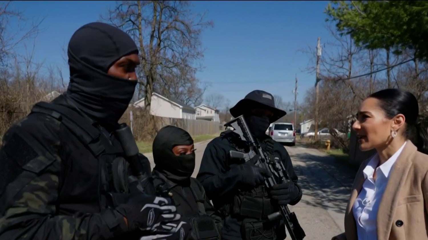 A majority-Black town starts armed protection group after neo-Nazi