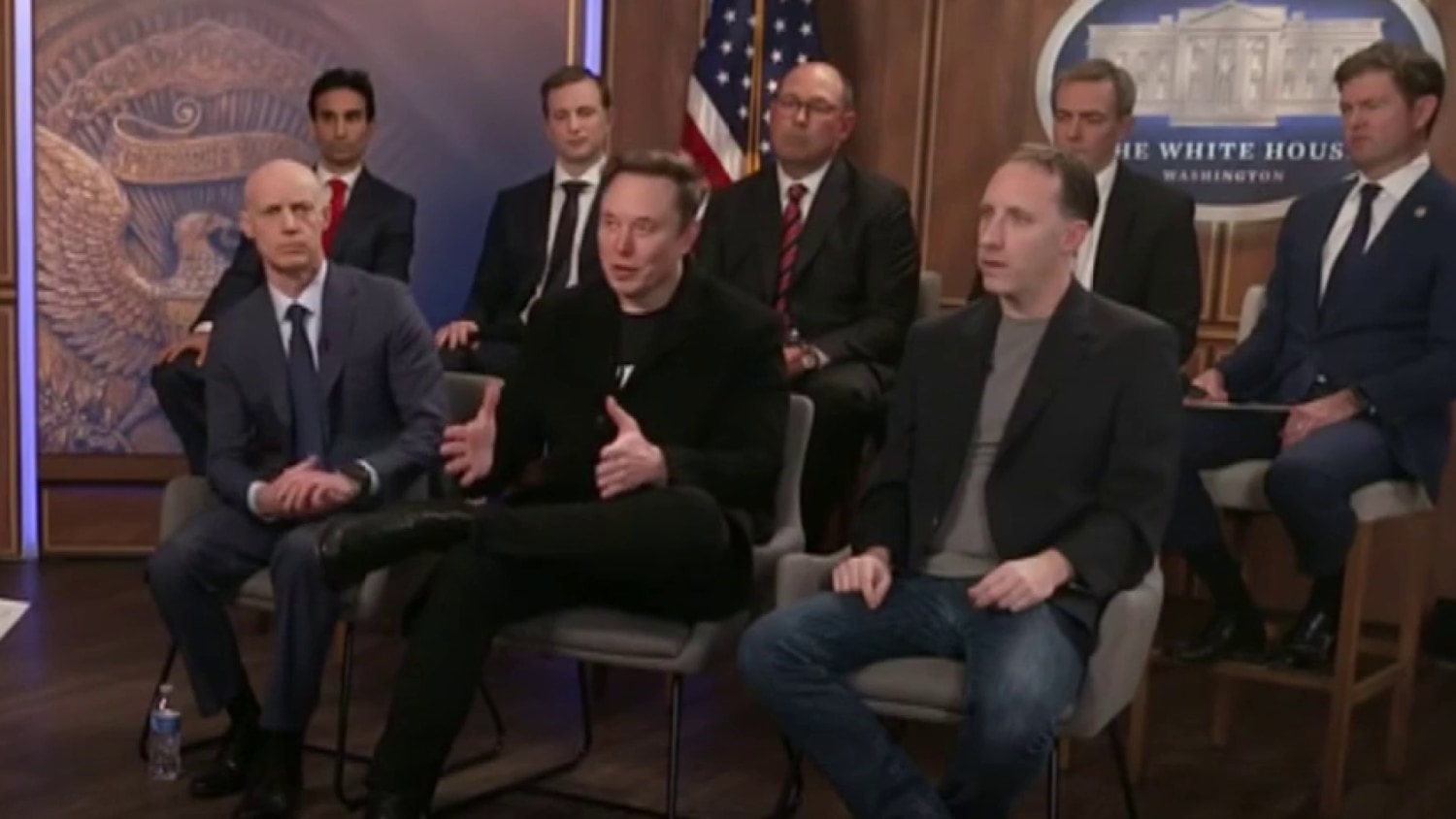 DOGE employees and Elon Musk speak together for first time in interview