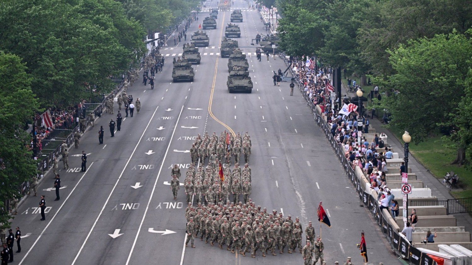 Special Report: President Trump honors Army’s 250th anniversary with  military parade