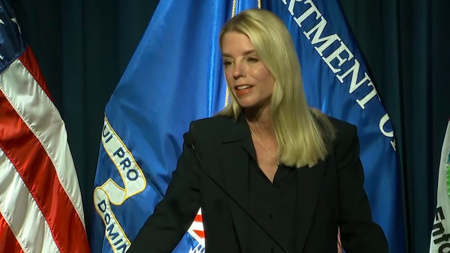Bondi declines to answer question about Epstein investigation