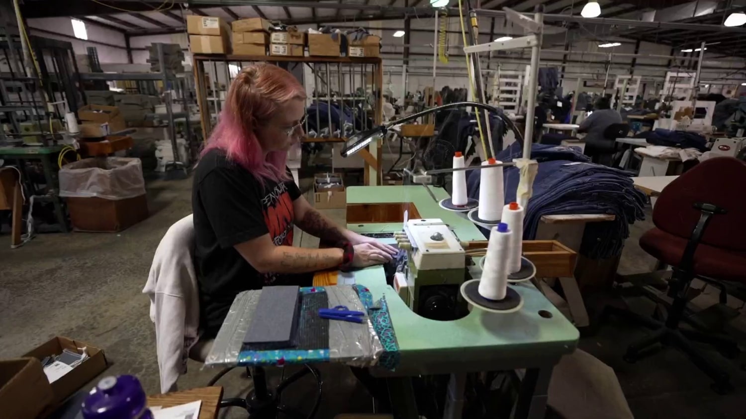 How an Oklahoma denim-maker supports creating American-made jeans