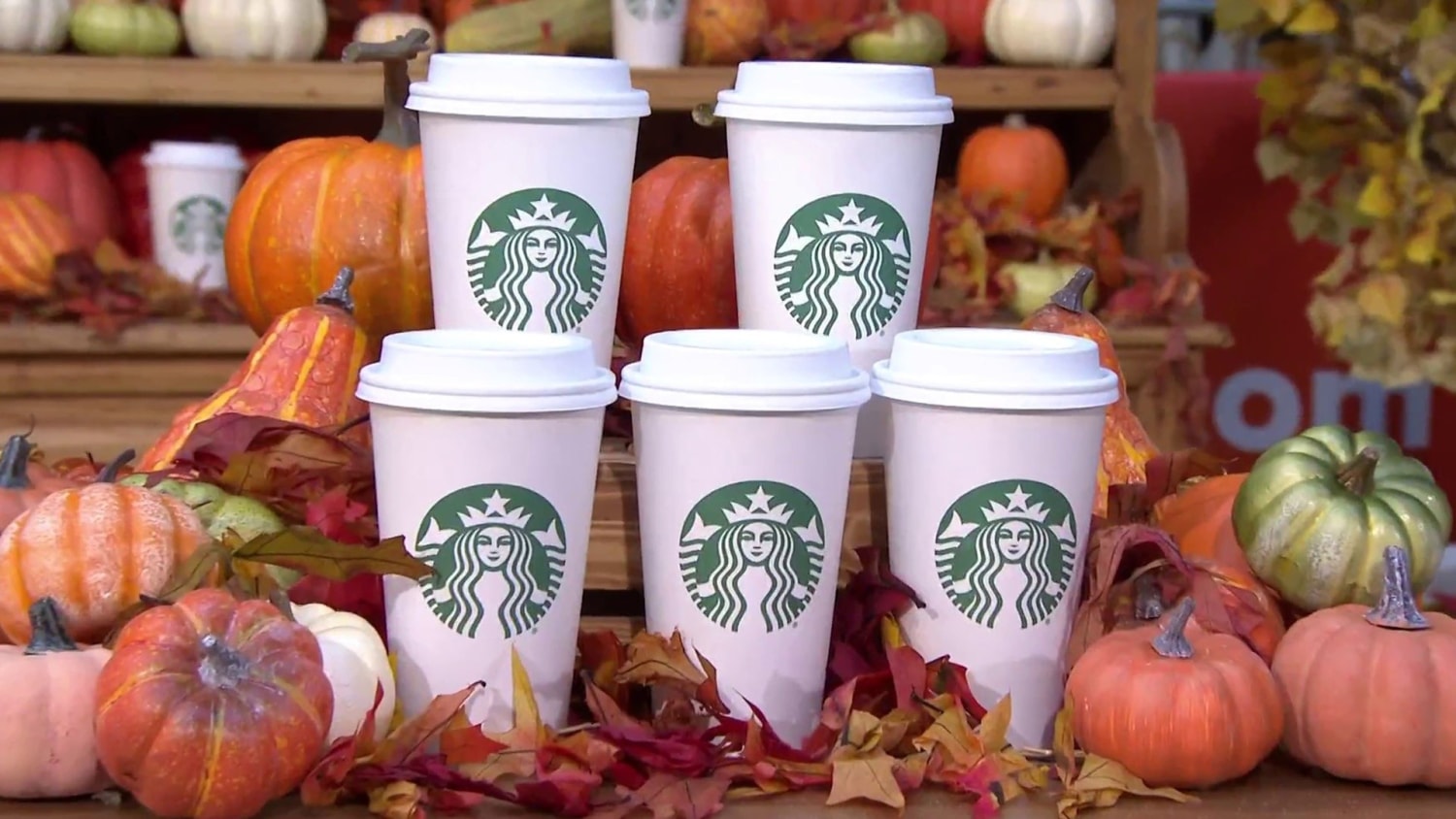 Starbucks Celebrates the Return of the PSL on the TODAY Plaza