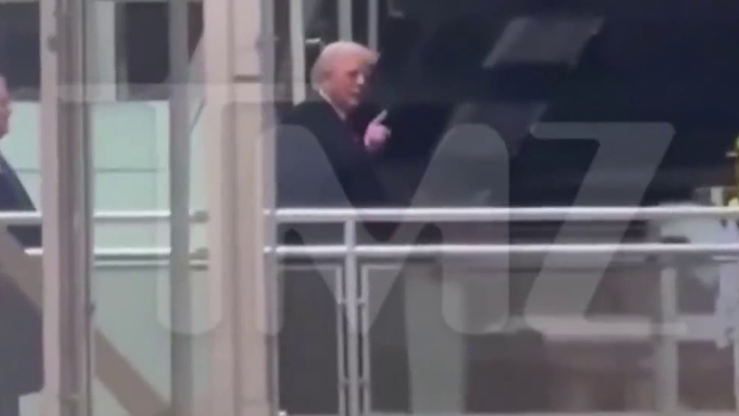 CAUGHT ON CAM: Trump Appears to Flip Off Ford Worker During Tense Exchange CAUGHT ON CAM: Trump Appears to Flip Off Ford Worker During Tense Exchange