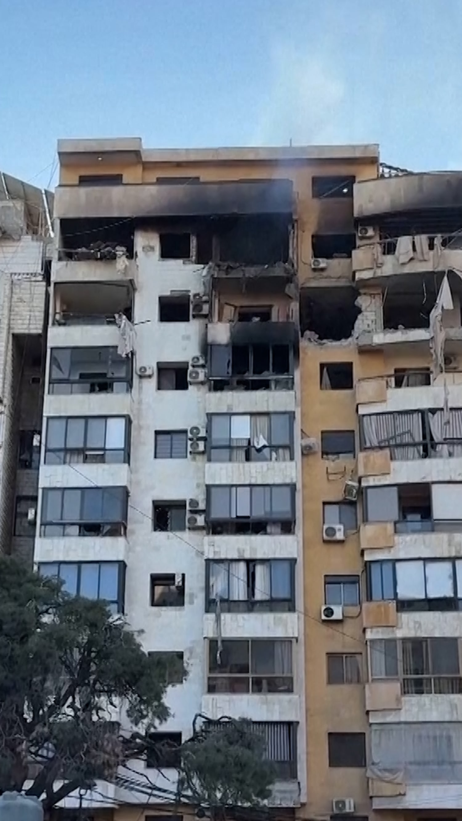 Israel strikes Lebanon after Hezbollah fires missiles