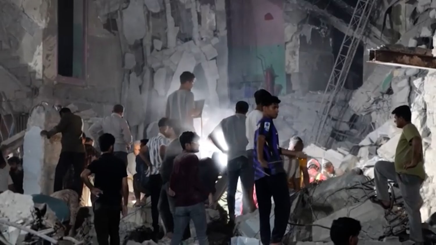 Dozens killed after strike on Iranian school