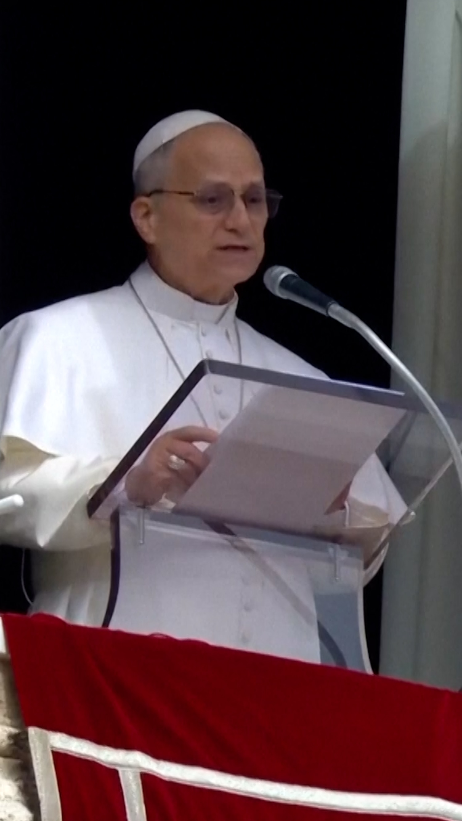 Pope Leo calls for end to ‘violence’ after Iran strikes