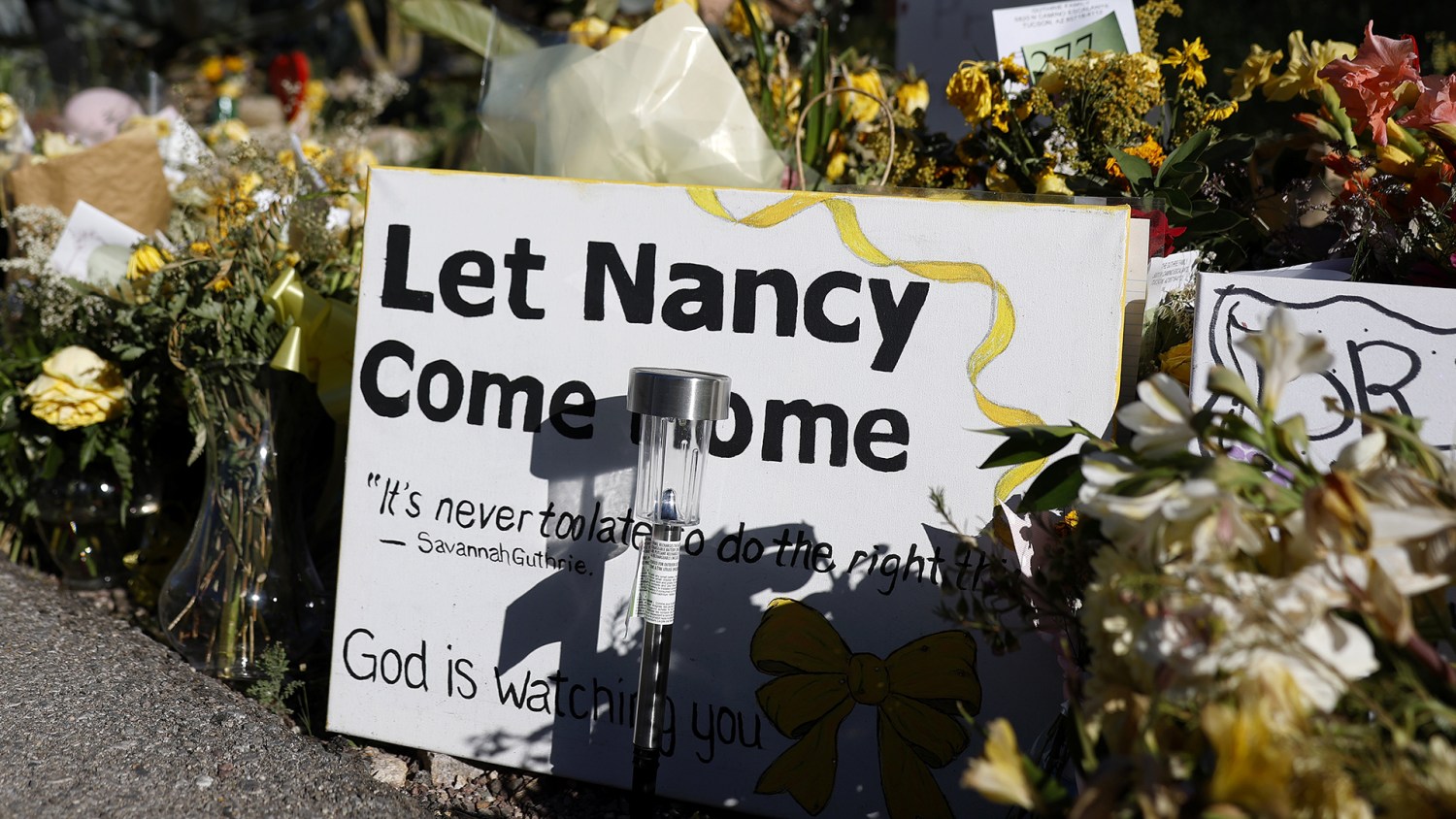 Growing Memorial Calls for Nancy Guthrie’s Safe Return Home