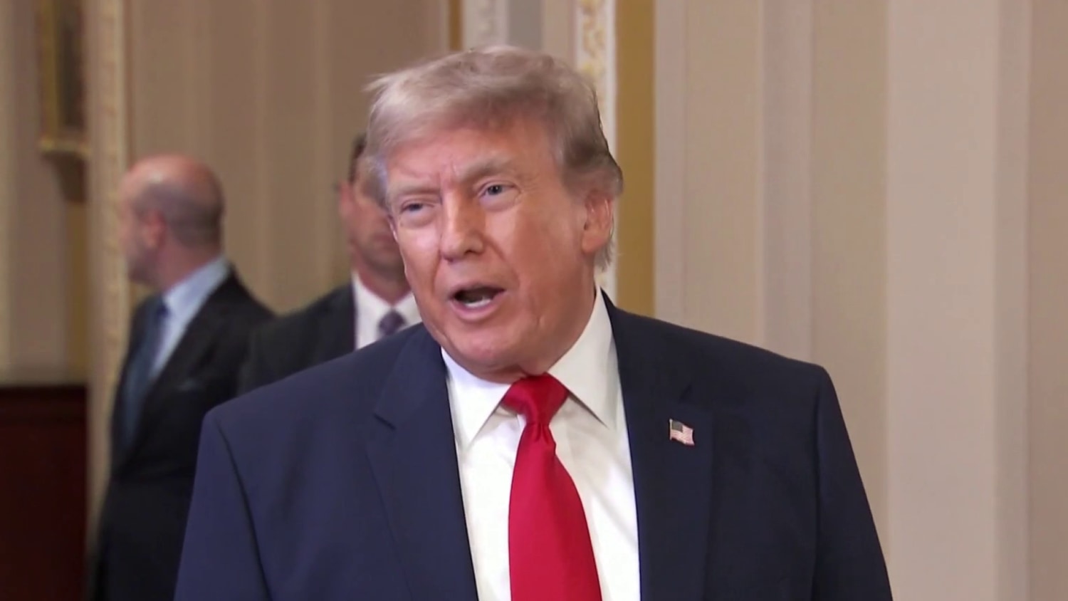 Trump and GOP senator in shouting match during closed-door meeting