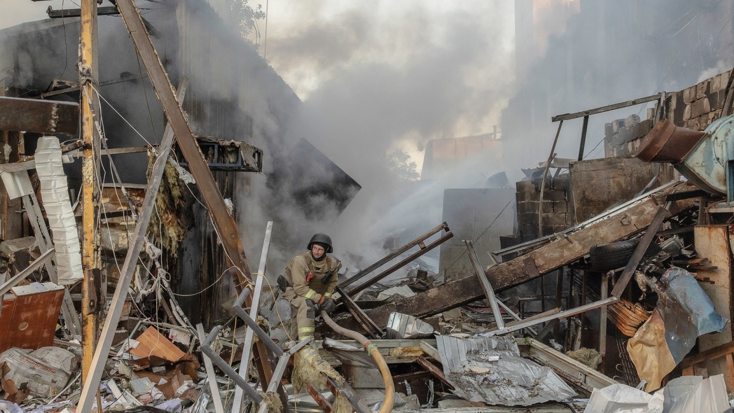 Russia targets Kyiv with massive overnight attack