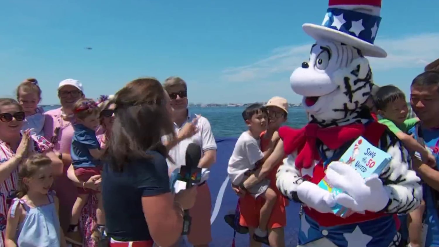 Cat in the Hat' participates in 250th celebrations to promote new