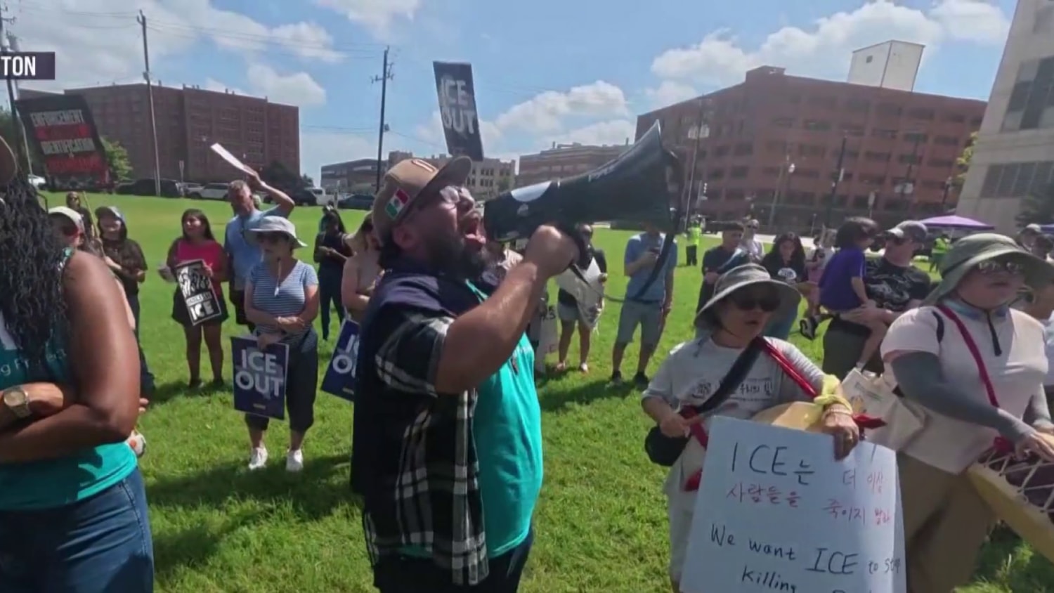 Anti-Ice demonstrations across the country