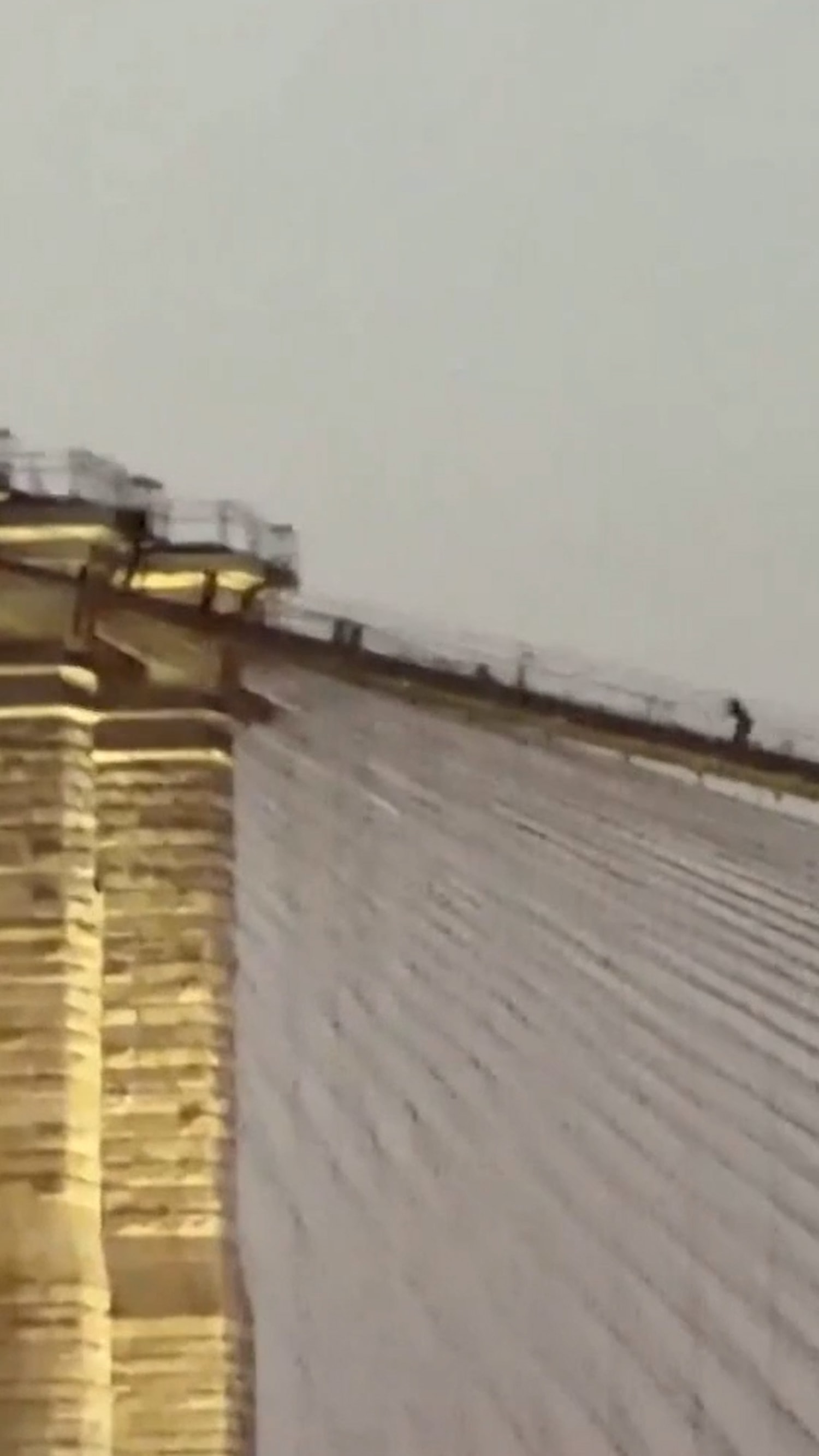 Man climbs Brooklyn Bridge, walks along suspension cables