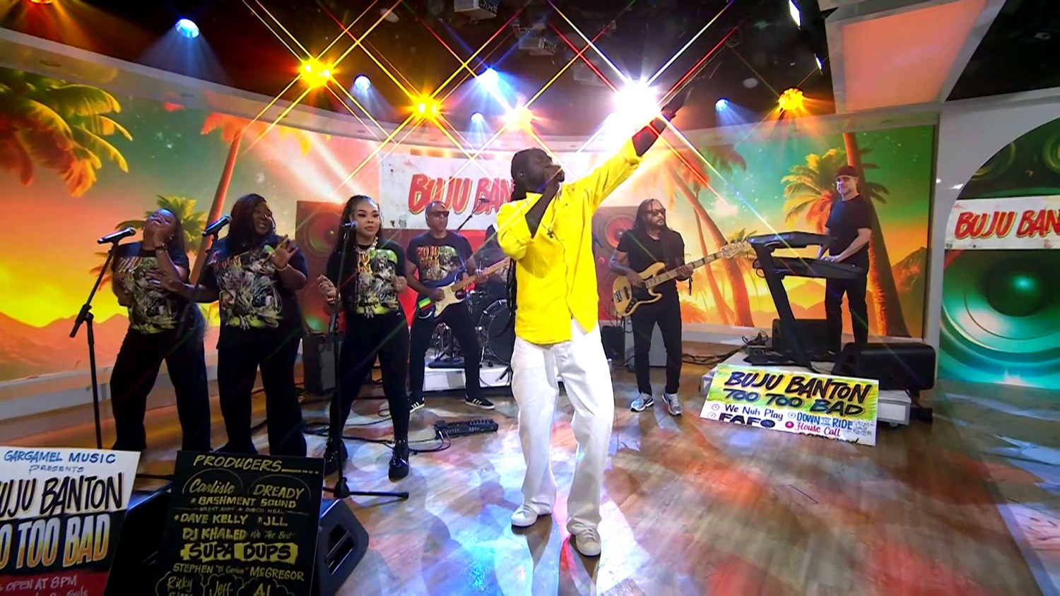 Reggae Legend Buju Banton Performs New Song 'Butterflies'