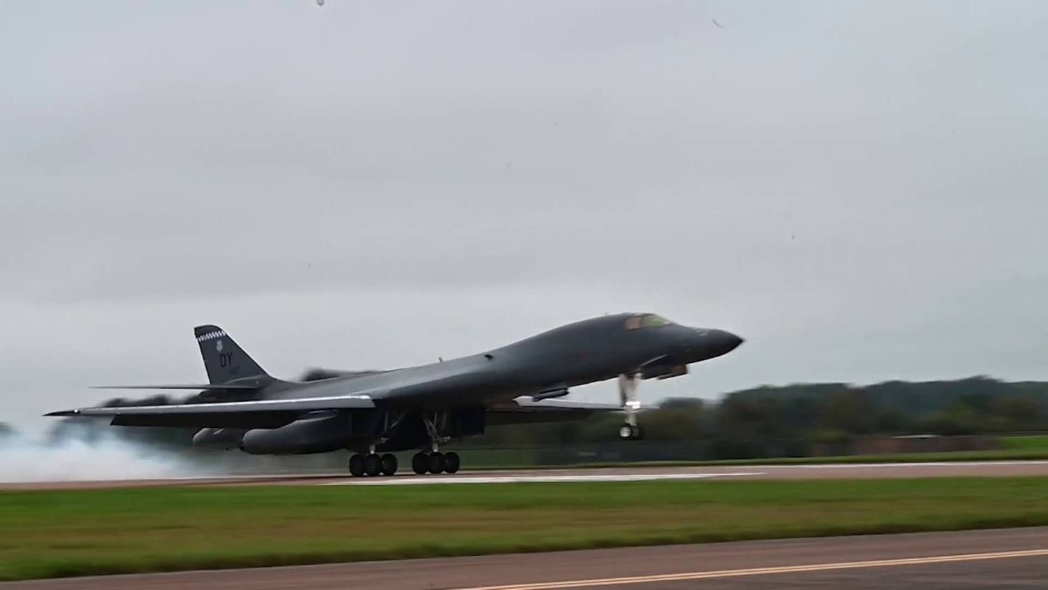 The Pentagon is withdrawing all of its B-1 bombers from RAF Fairford in the United Kingdom. According to two officials, the decision was made quickly or in haste—just days after five men were arrested on suspicion of plotting an attack using explosive-filled vans parked near the base perimeter. Reporting by Julie Tsirkin for NBC News.