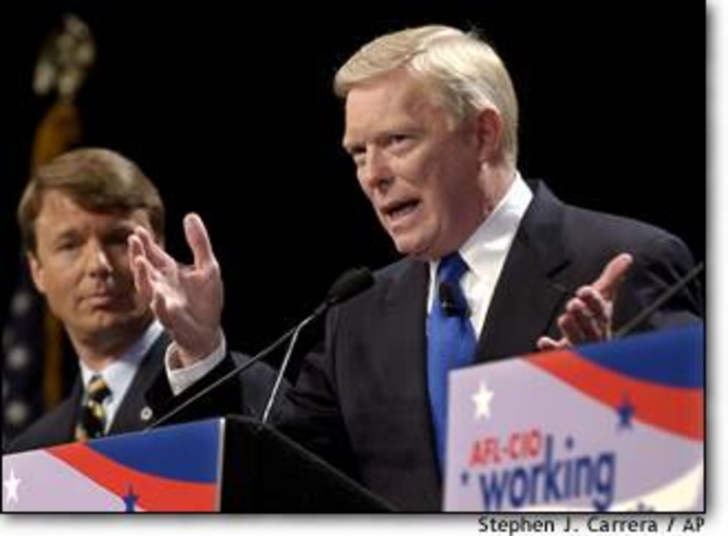 Democrats make pitch to unions