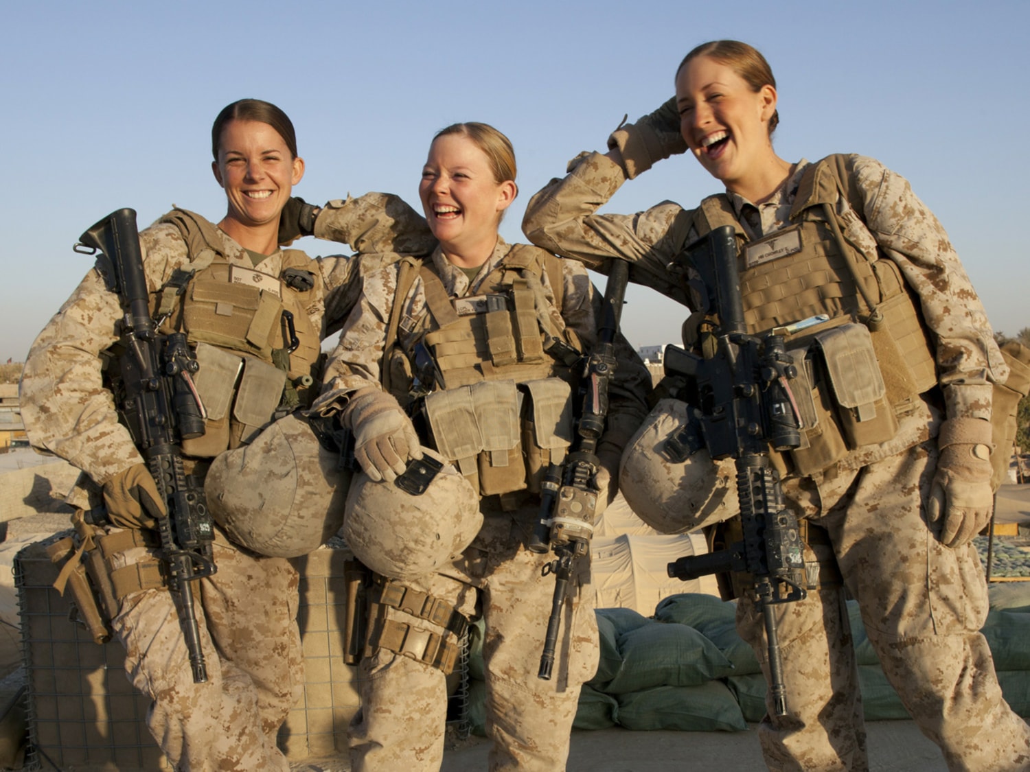 The right's reaction to the prospect of women in combat