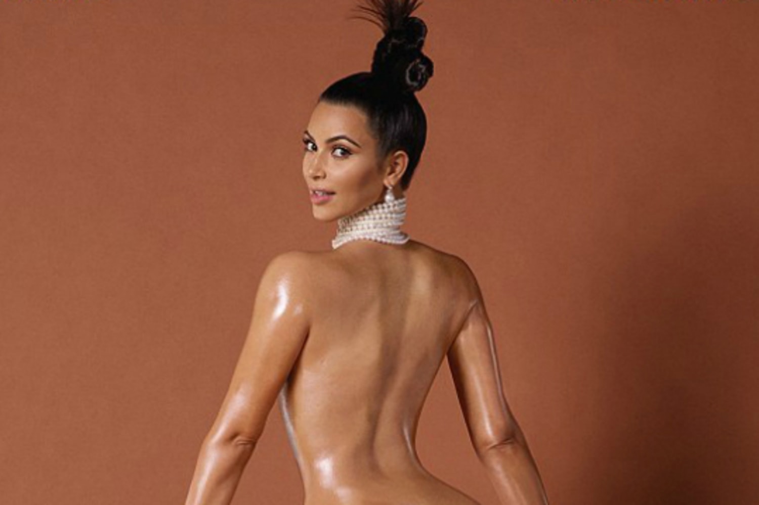 Is Kim Kardashian's butt-centric photoshoot offensive?