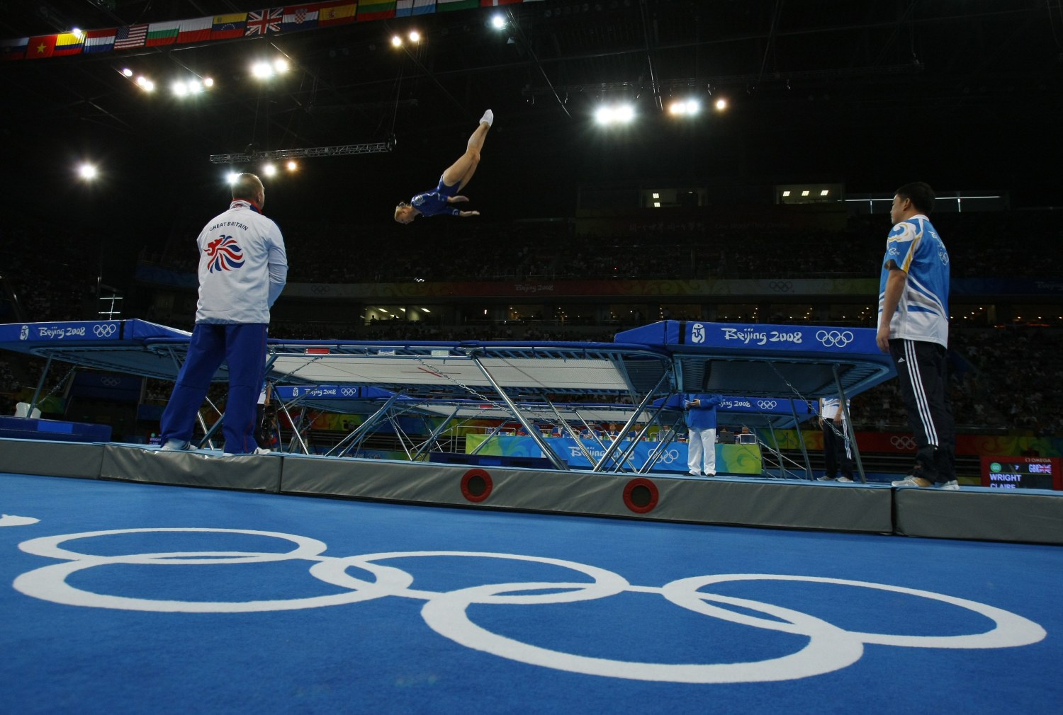 Trampoline clearance olympic sport