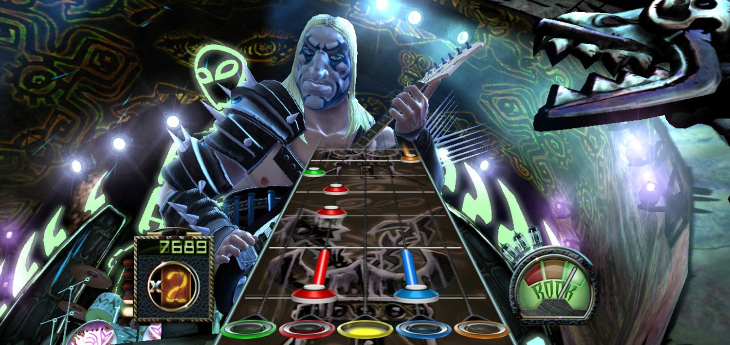 Guitar Hero 3 with Guitar PC Game 