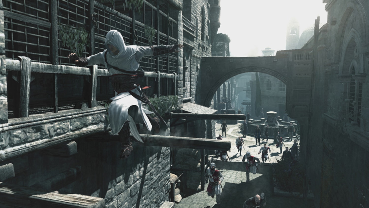 Ассасин игра обзор. Assassin's Creed 2008. Assassins Creed 2007 Скриншоты. Ассасин Крид 1. Ассасин Крид 2007 Скриншоты.