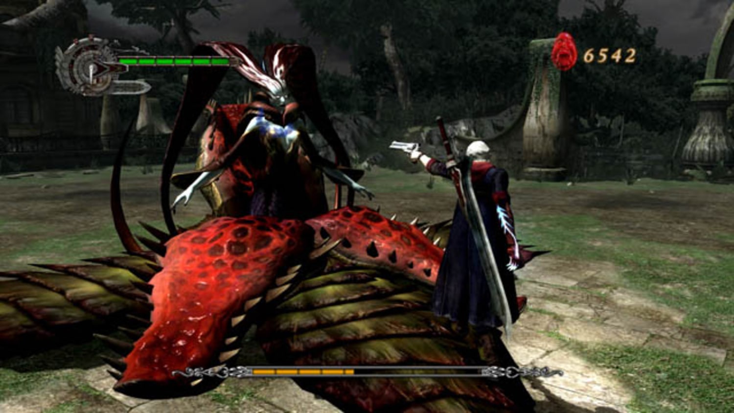 Nero's moves are on display in this Devil May Cry 4: Special