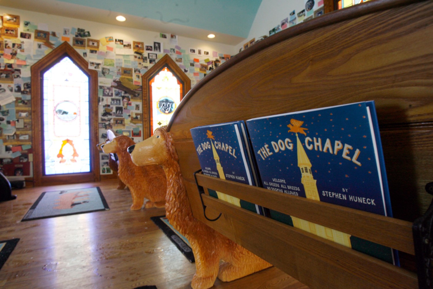 Stephen huneck dog chapel 2025