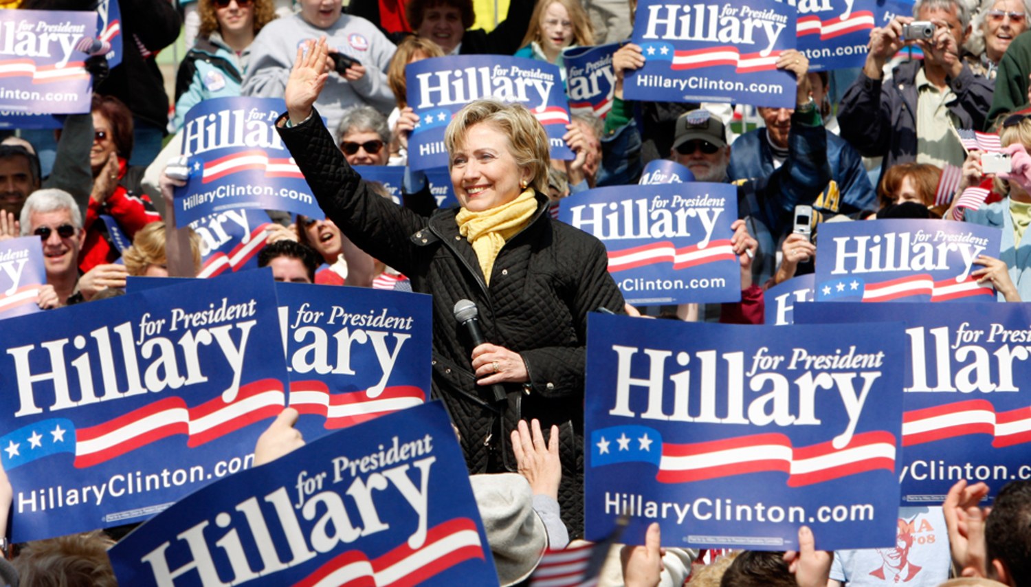 In Indiana, Clinton plays the China card