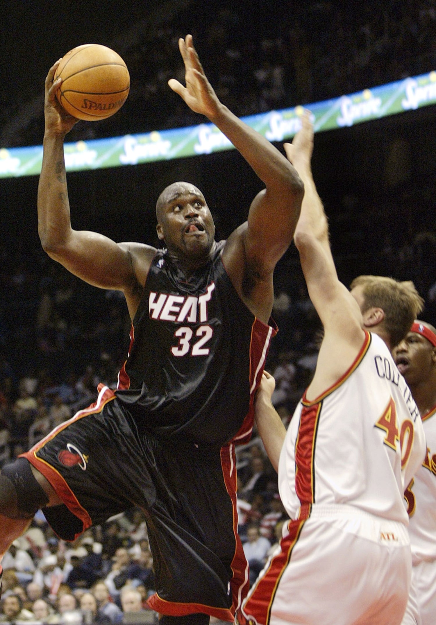 NBA Kobe Bryant Lakers Slam Dunk Over Lebron James Heat Color 8 X