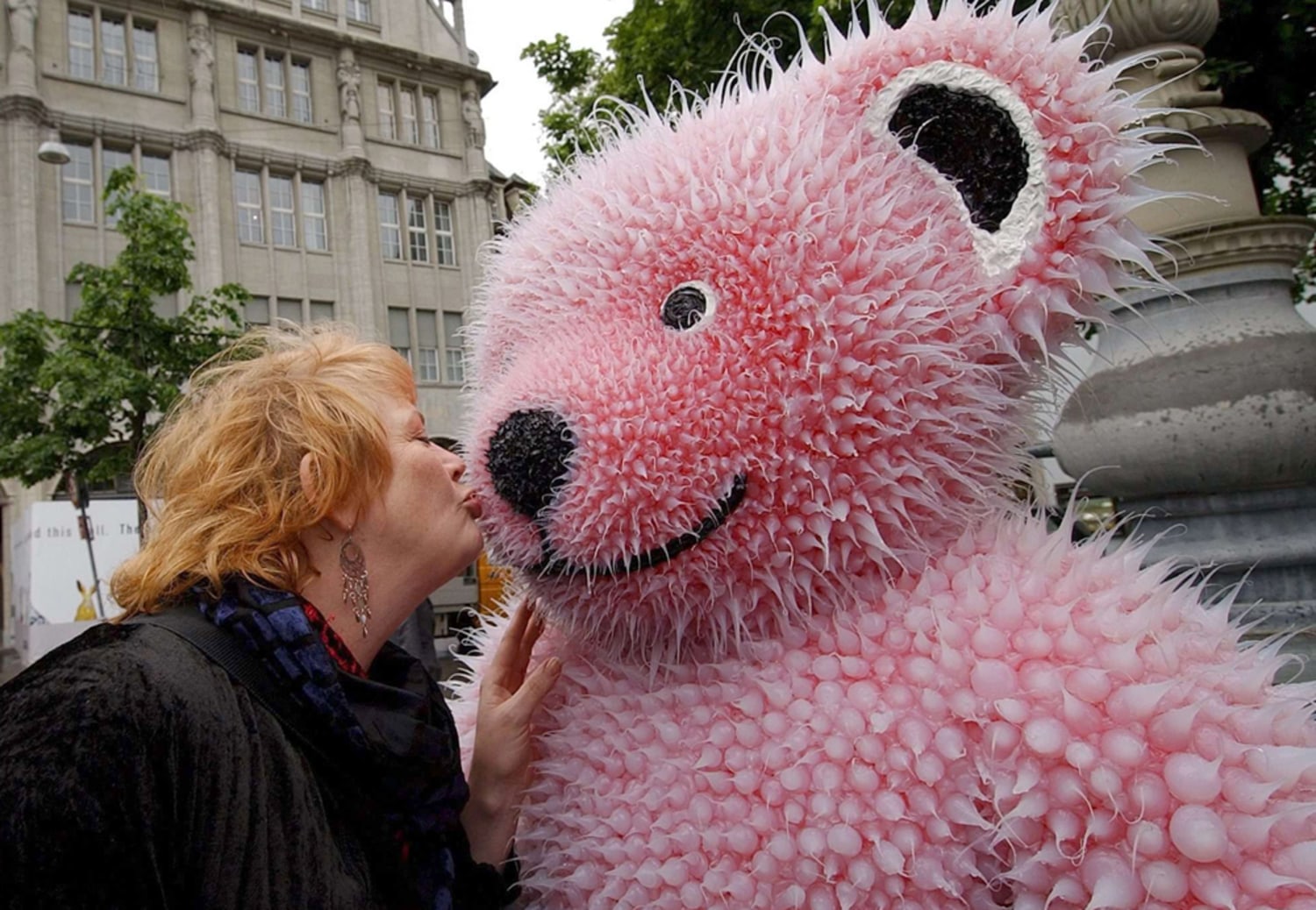 Museum Teddy bear, 29 cm, pink 