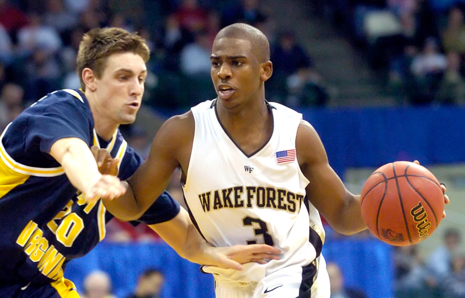 Chris paul wake forest shirt hotsell