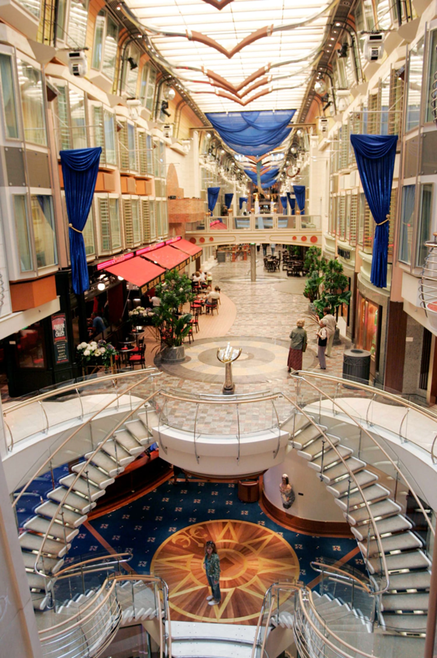 Mall inside Royal Caribbean Ship, waltermb
