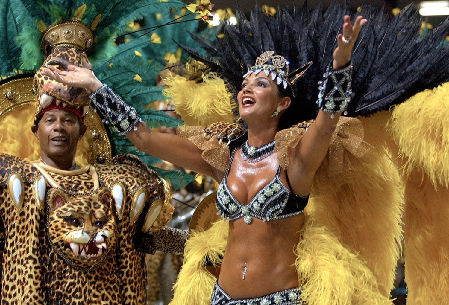 Rio de Janeiro Costume Experience Carnival Parade & Transfer