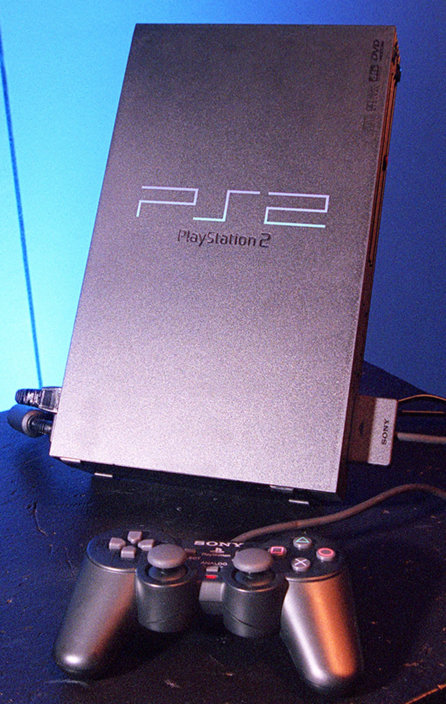 Sony PlayStation 2 Slim Console - Satin Silver for sale online