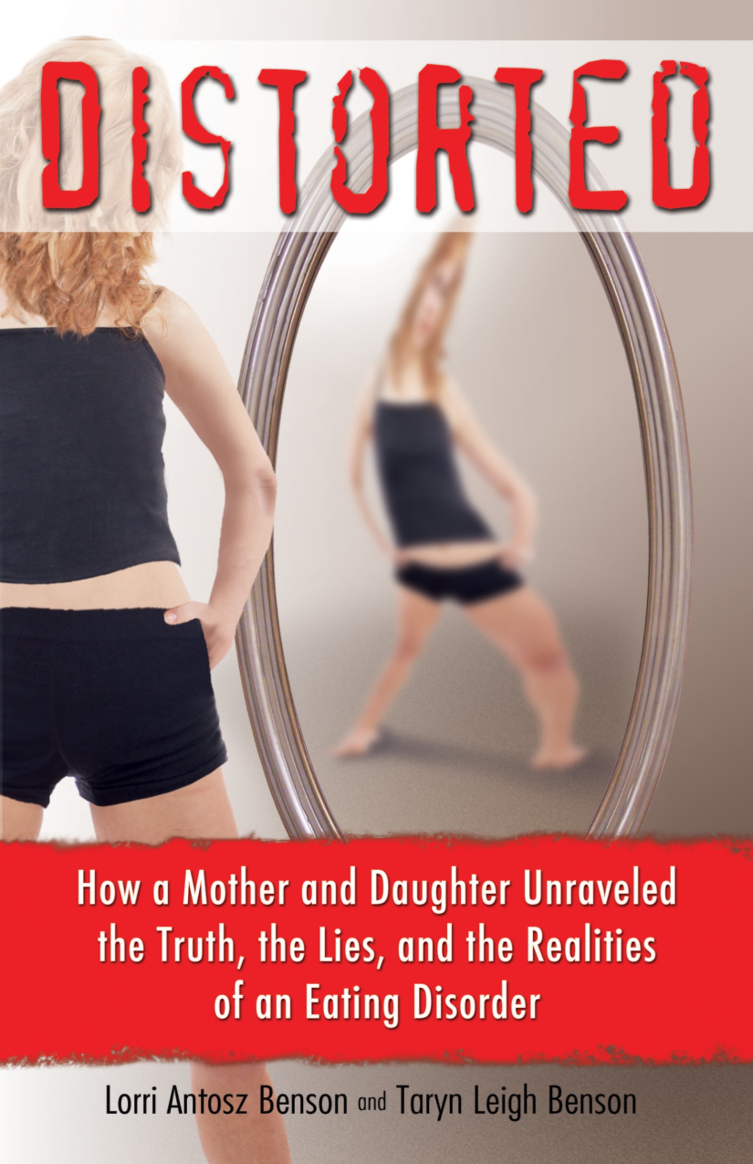 Mother, daughter pen book about bulimia