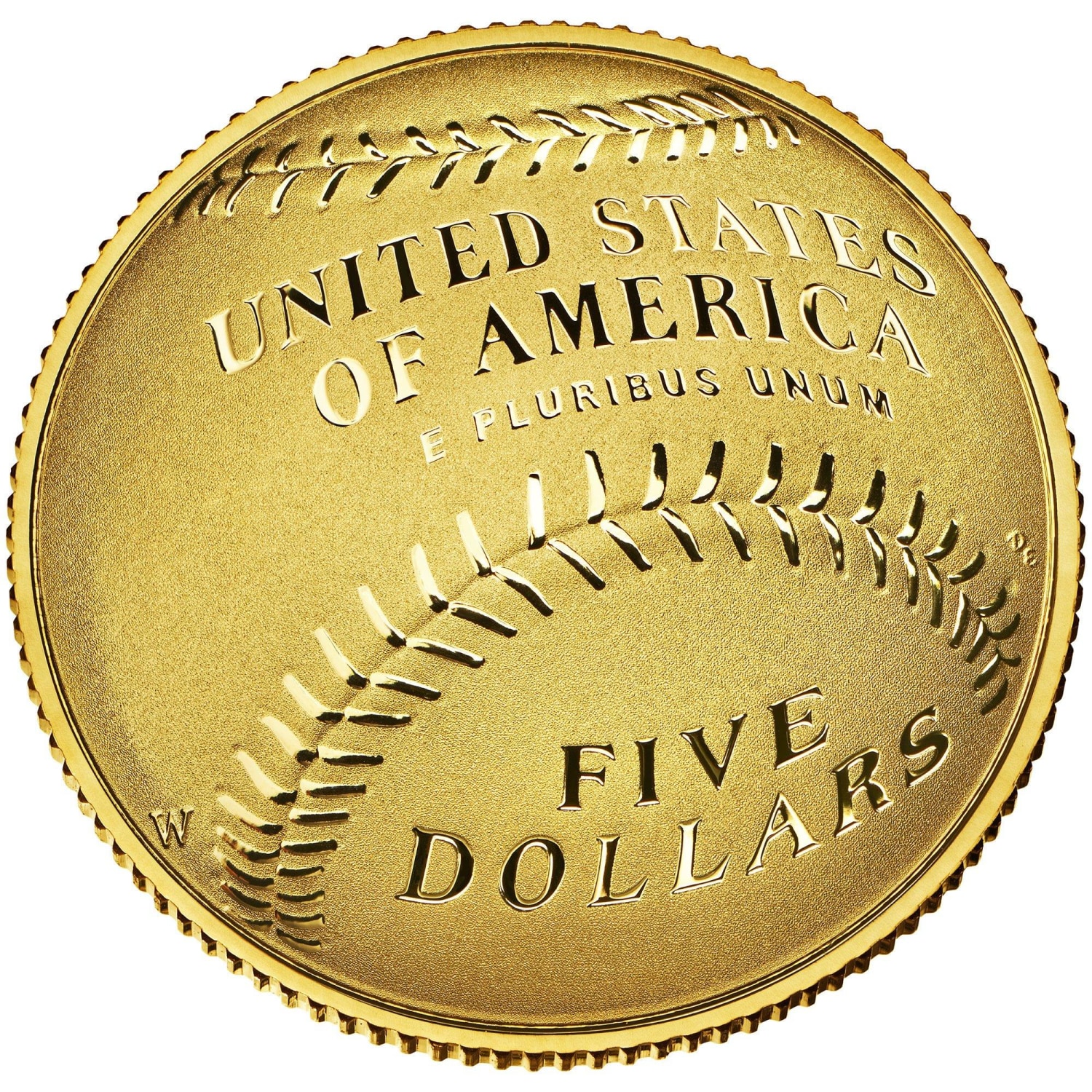 コレクション National Baseball Hall Gold Coin San Francisco Mint to Produce First Curved Coin