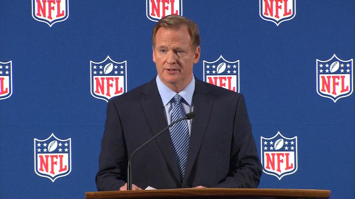 NFL Commissioner Roger Goodell Vows to 'Get It Right'