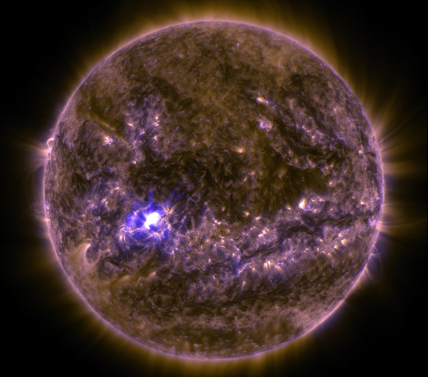 Sun wakes up to first X-class solar flare of the year! Watch stunning video  - Science News