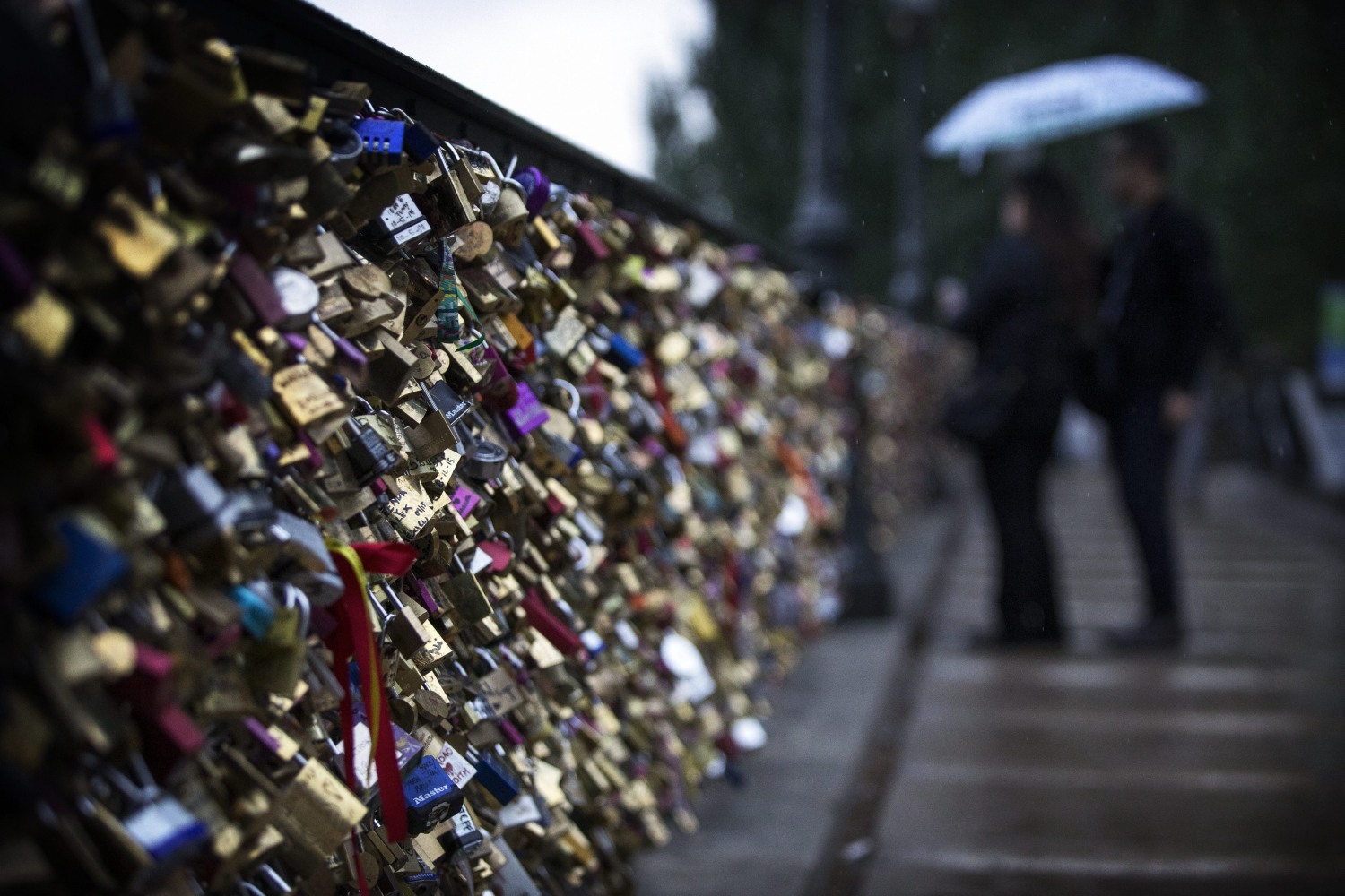 Parisian Love Lock & Key