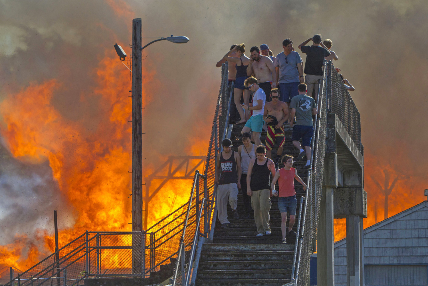 Yankee Stadium looks like dystopian hellscape with Canadian wildfires  burning 