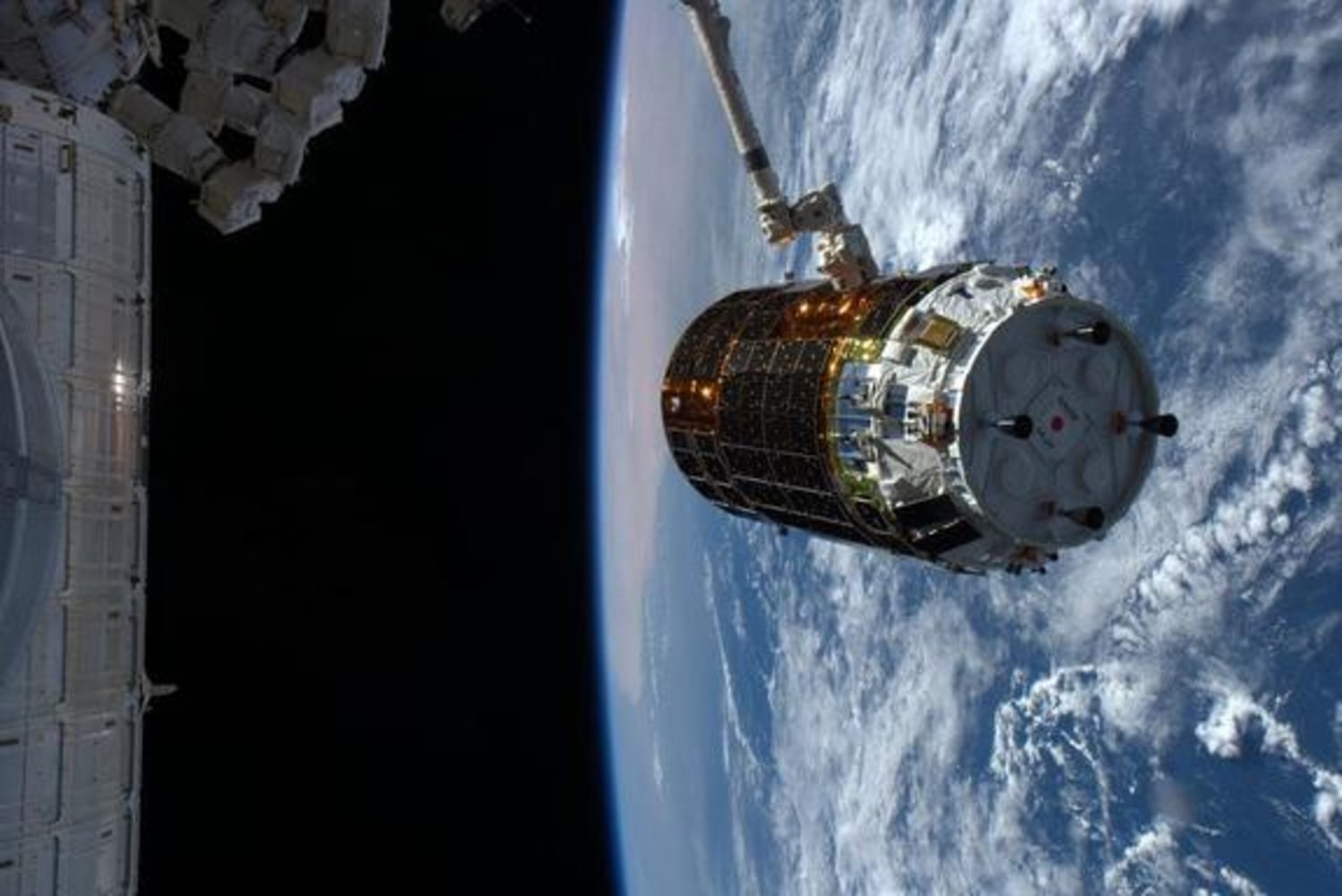 H-II Transfer Vehicle KOUNOTORI (HTV) - International Space Station - JAXA