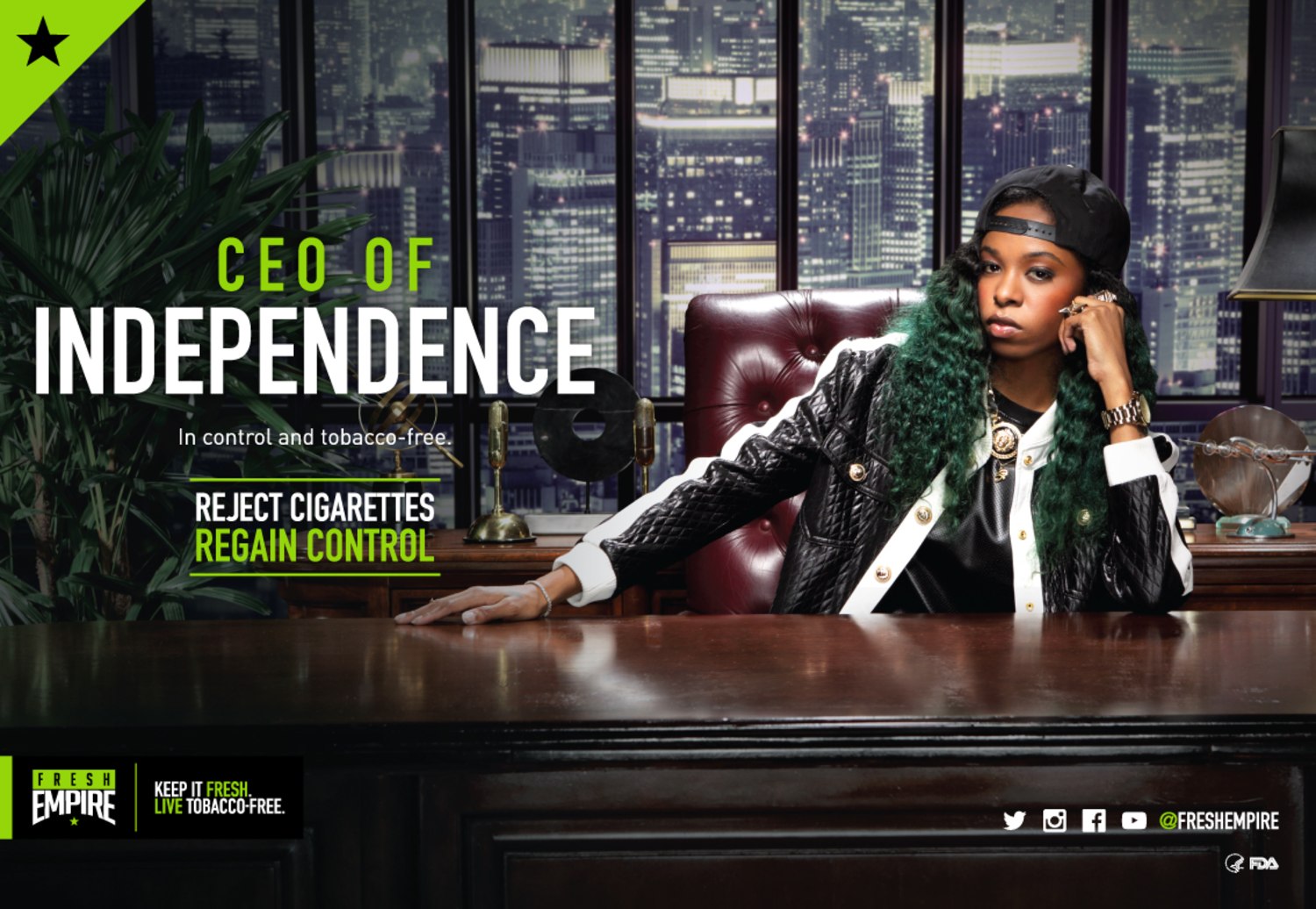 smoke a fresh cigarette ad FDA Anti-Smoking Campaign Targets Teens With Hip Hop Message