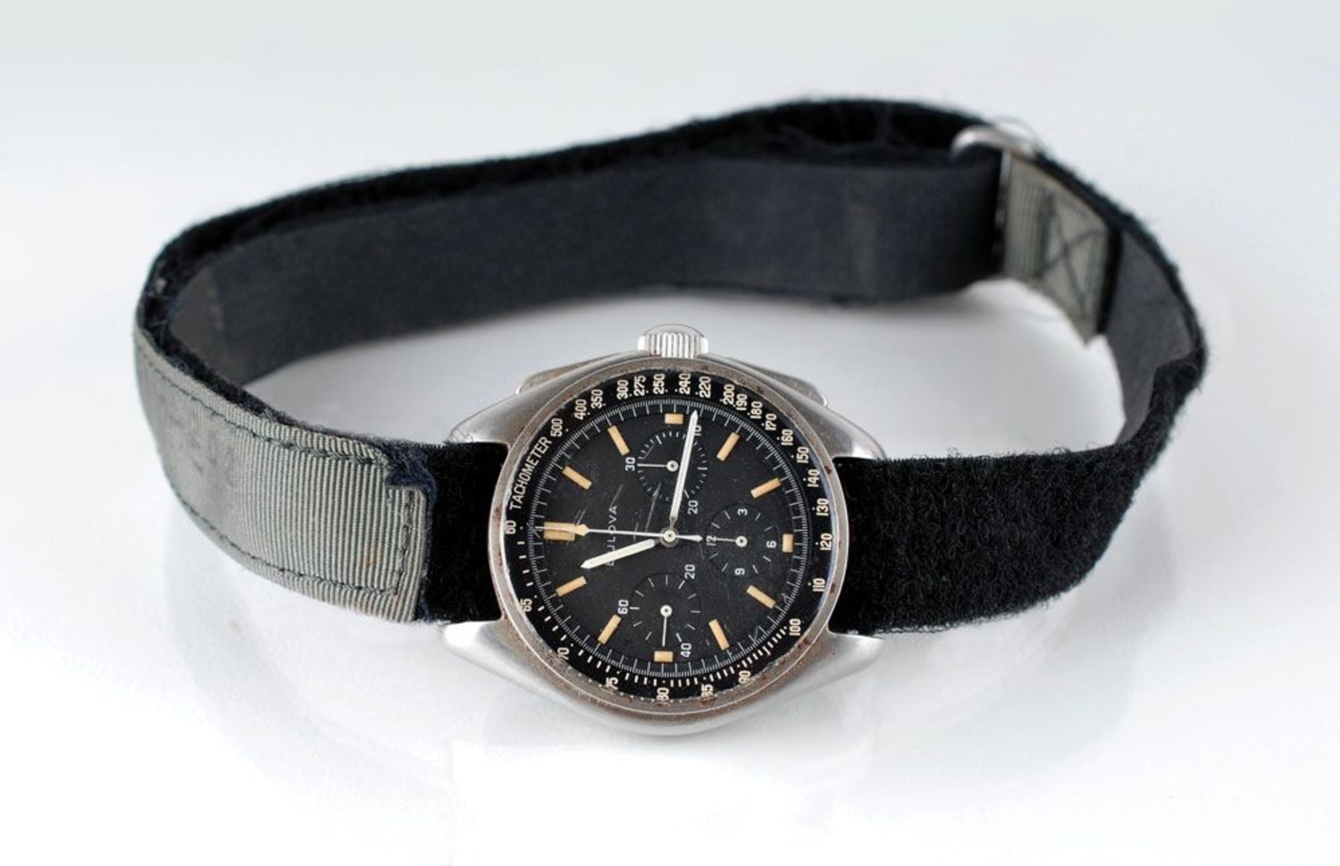 titanium watch with real moon dust from meteorite recalls NASA's apollo 11  landing