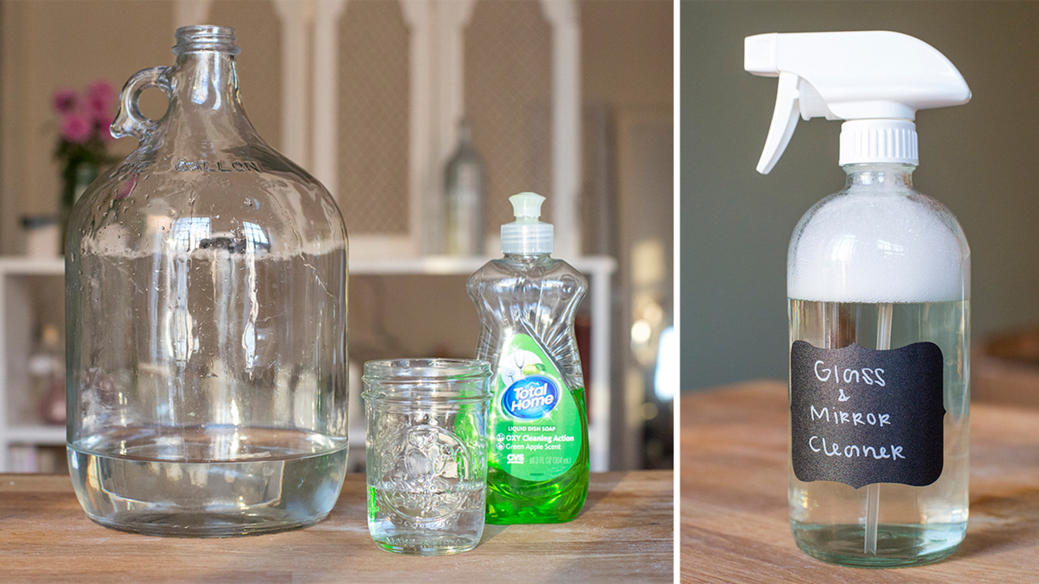 DIY glass and mirror cleaner you can make in 60 seconds