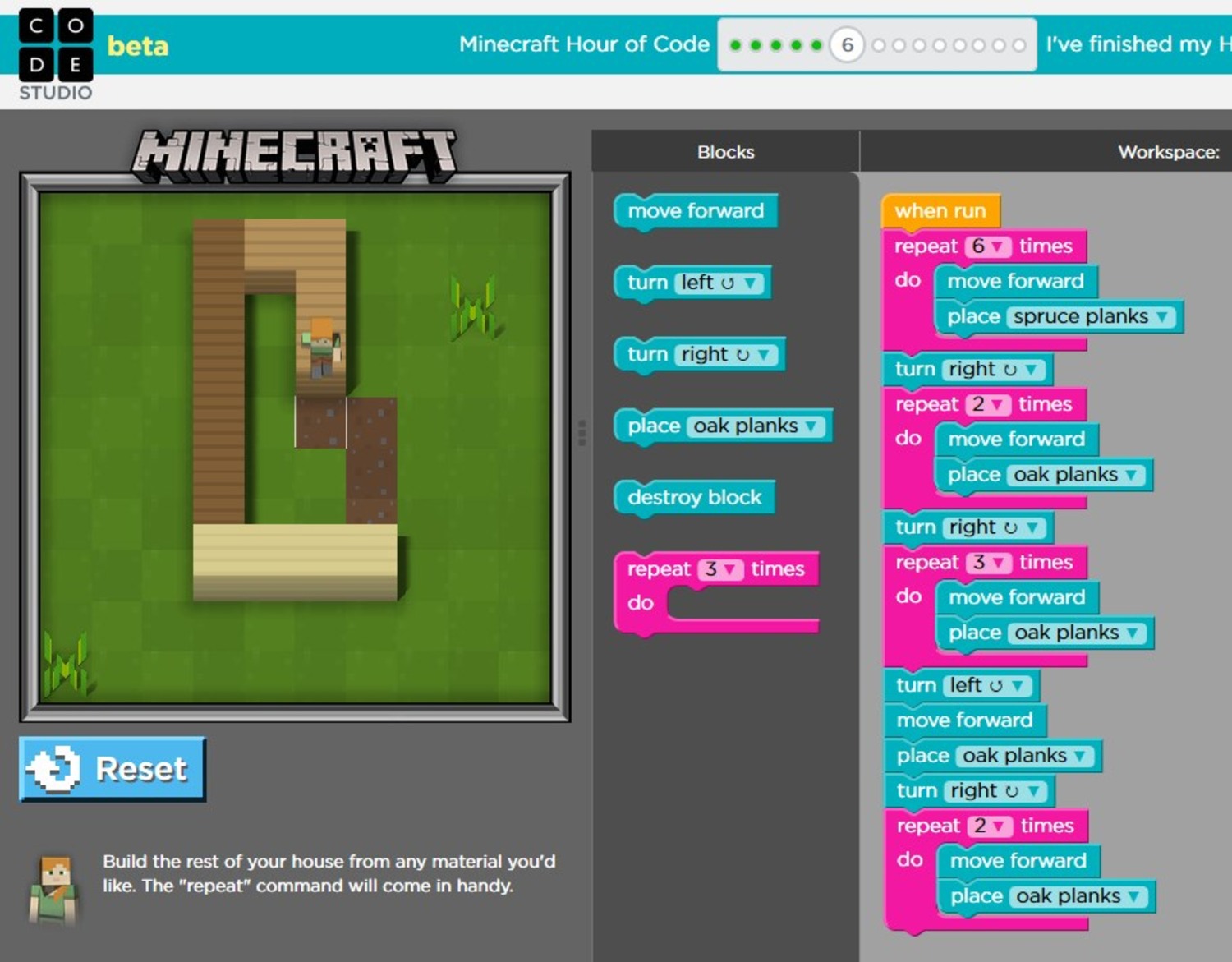 Hour of Code' Lures Kids to Computer Science With Minecraft Theme