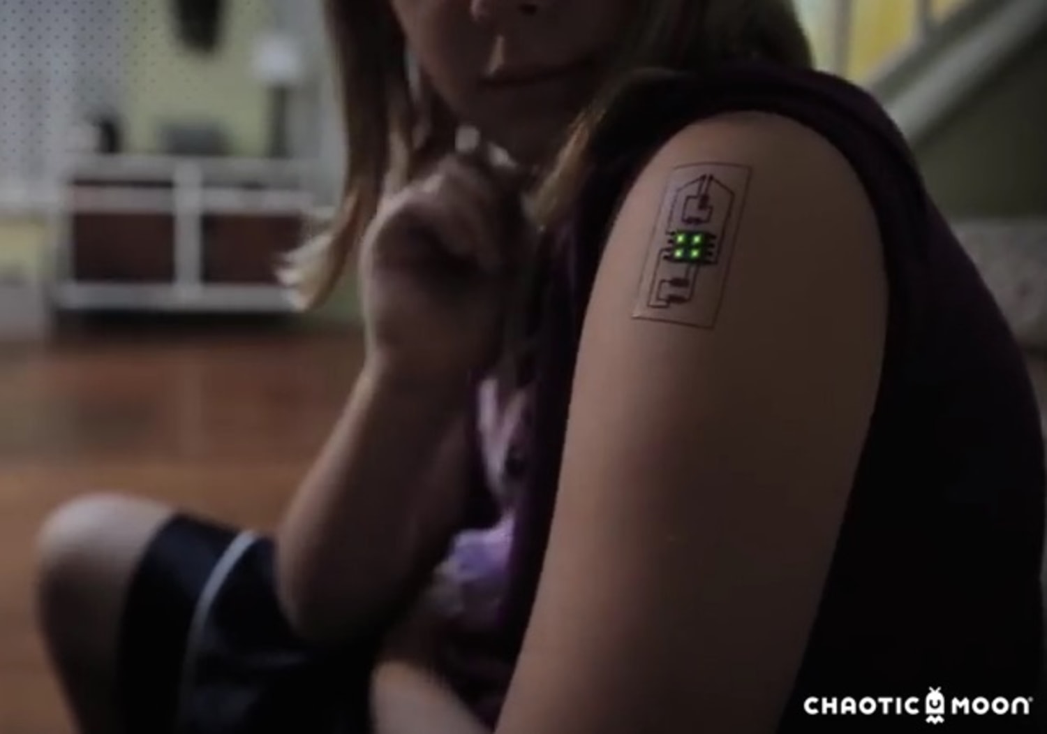 Biometric Tattoos For Medicine  Chaotic Moon  Feel Desain  your daily  dose of creativity