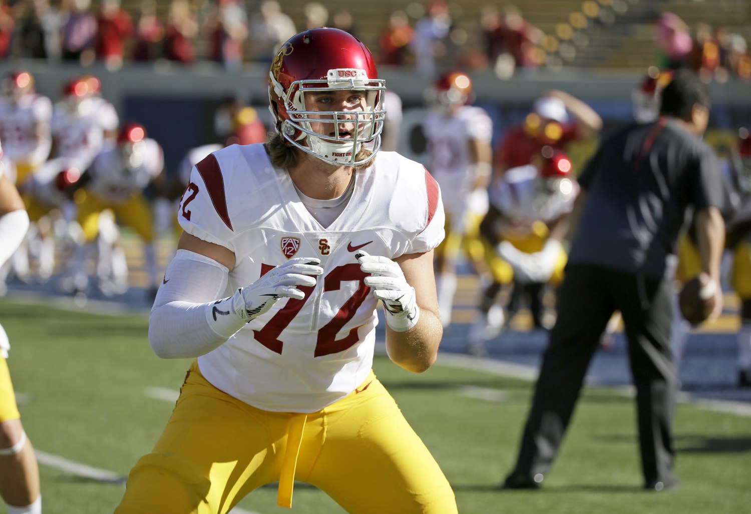 USC Football Player Chad Wheeler Gets Into Scuffle With Police