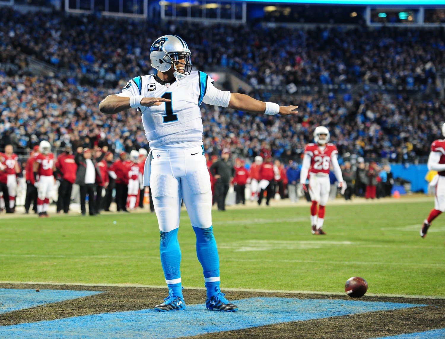 Bank of America Stadium - Home of the NFC champions - ESPN Video