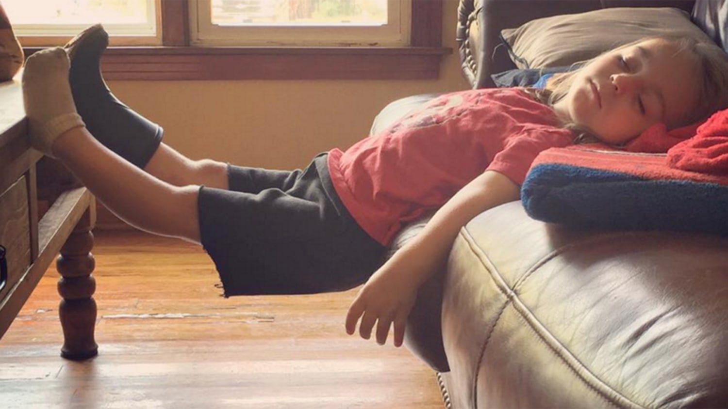 15 funniest places where kids have fallen asleep: That can't be comfortable!