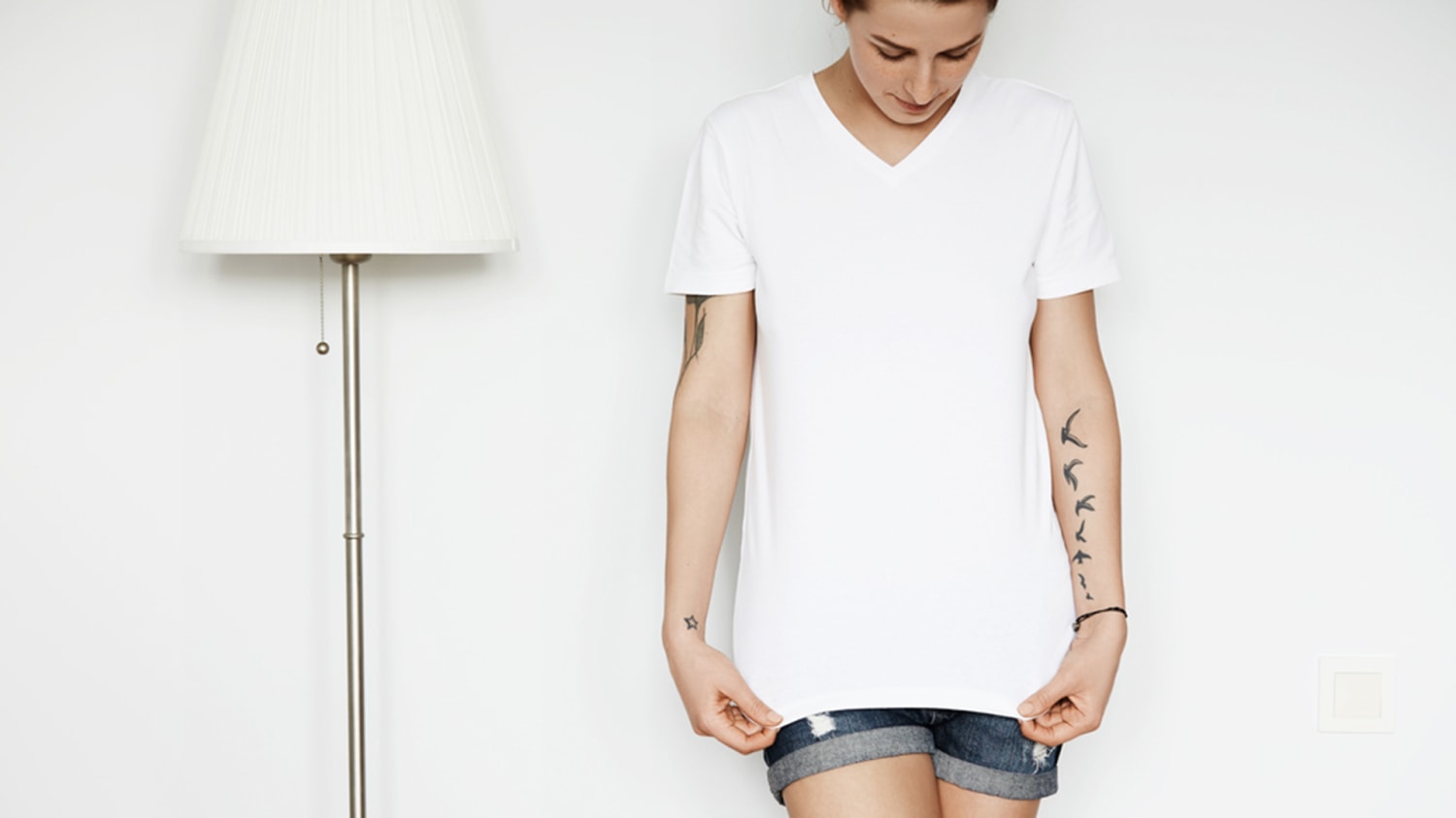 Lady White Co. Our T-Shirt - Off White S