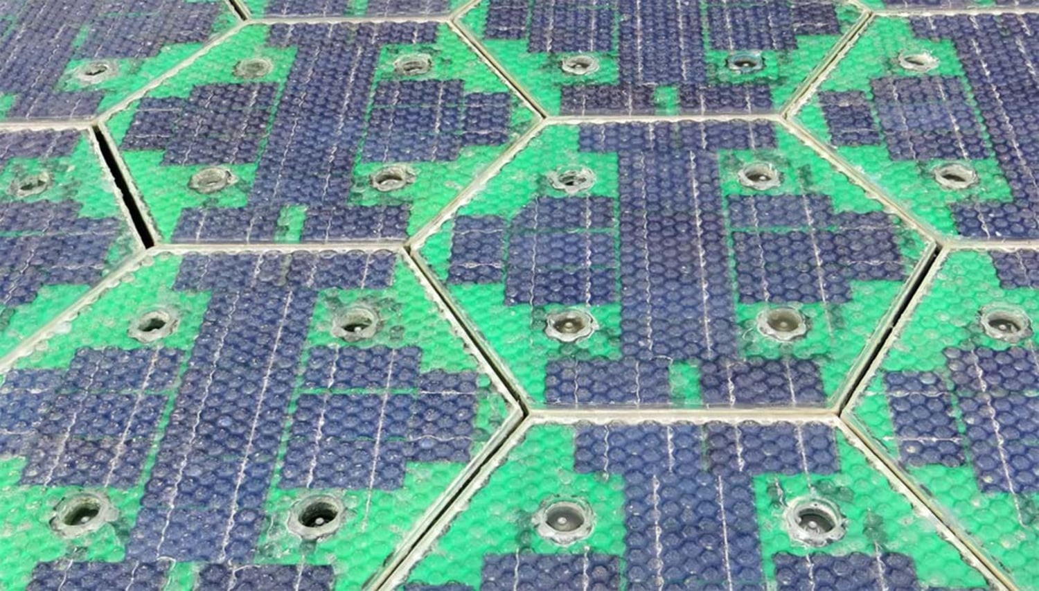 Solar panel hot sale roads